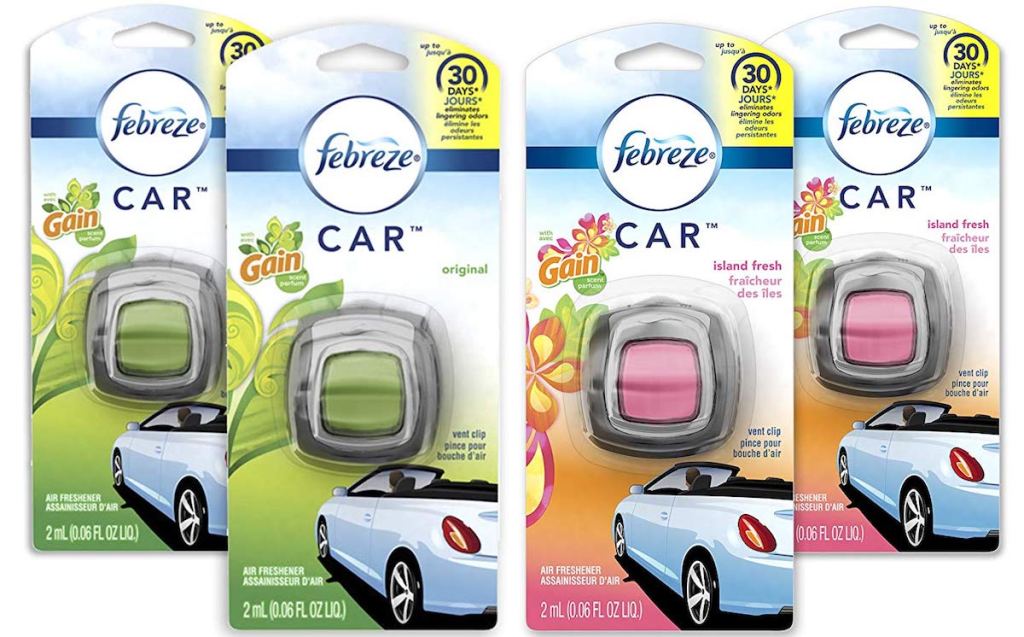 Download Febreze Car Air Freshener 4-Pack Only $6.45 Shipped at Amazon - Hip2Save