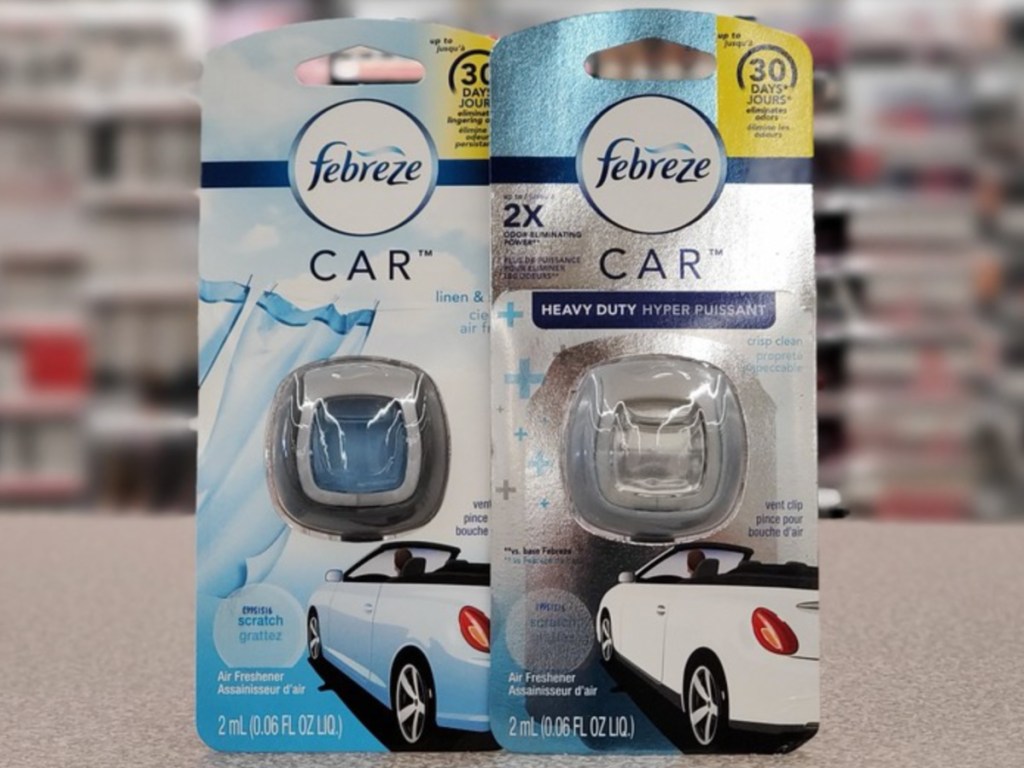 air freshener car clips