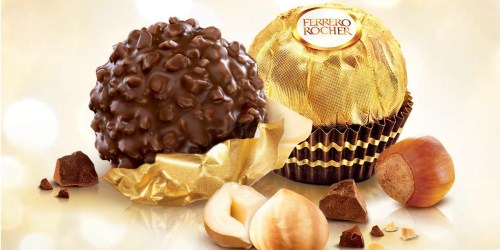 Ferrero Rocher Hazelnut Chocolates 24-Count Gift Box Only $8.92 on Amazon