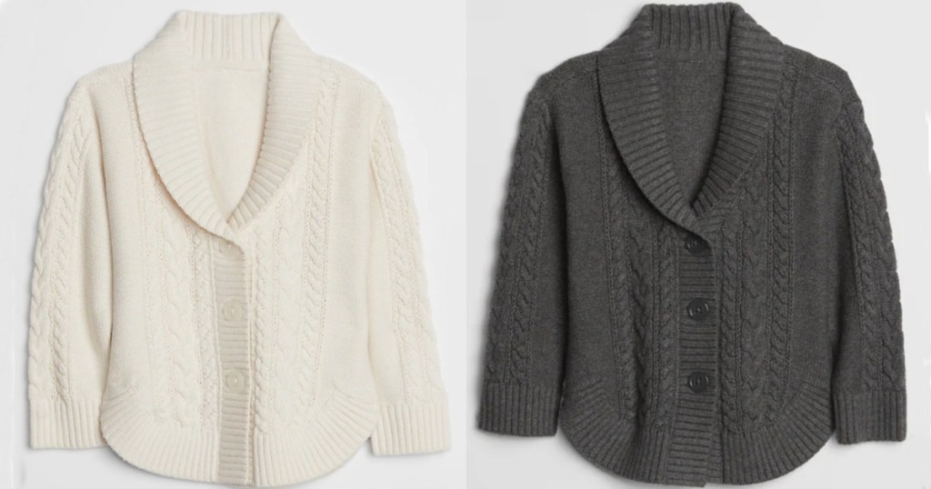 Gap Factory Outlet Baby Shawl Cardigan Sweaters