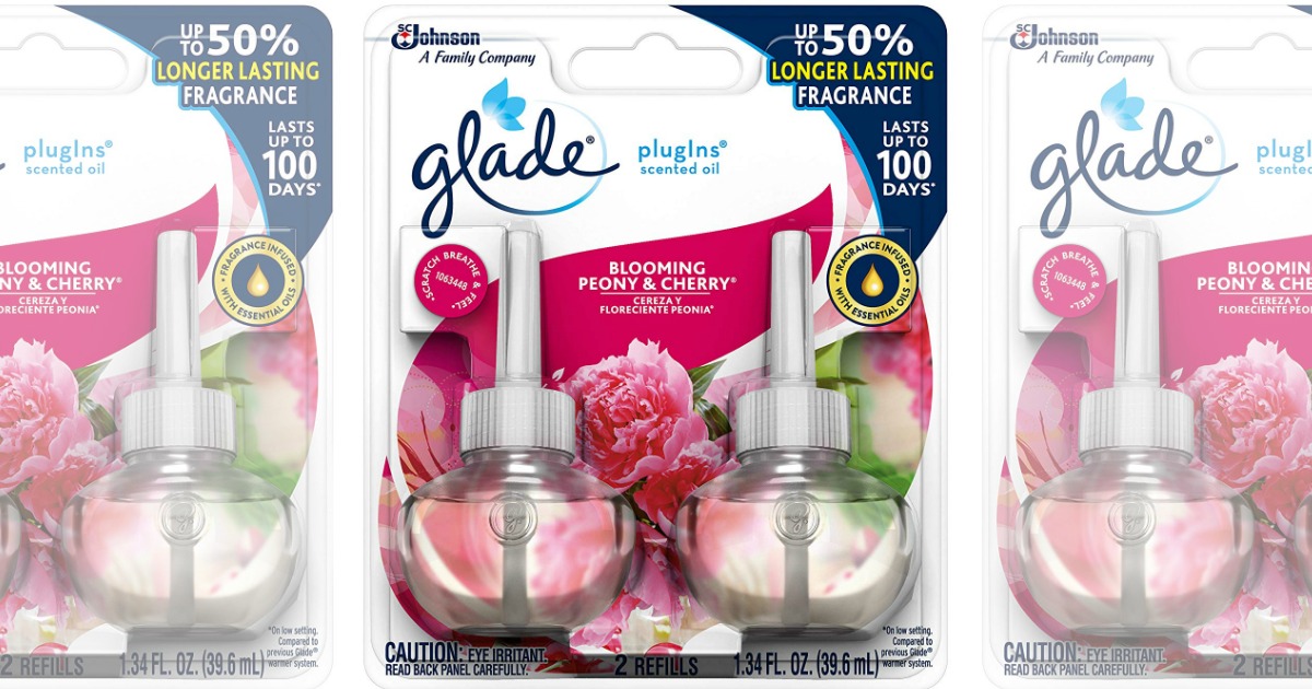 Glade PlugIns Scented Oil Refill 2Pack 3.77 or Less Shipped on Amazon