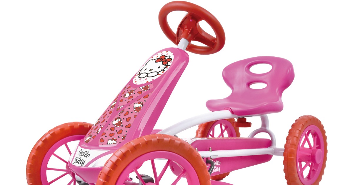 Hello Kitty pedal go kart