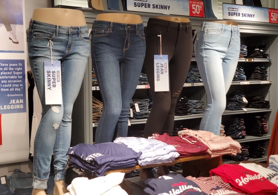 70% Off Hollister Jeans – Score Trendy Styles from $18.99 (+ $10 Off $40 for New Members)