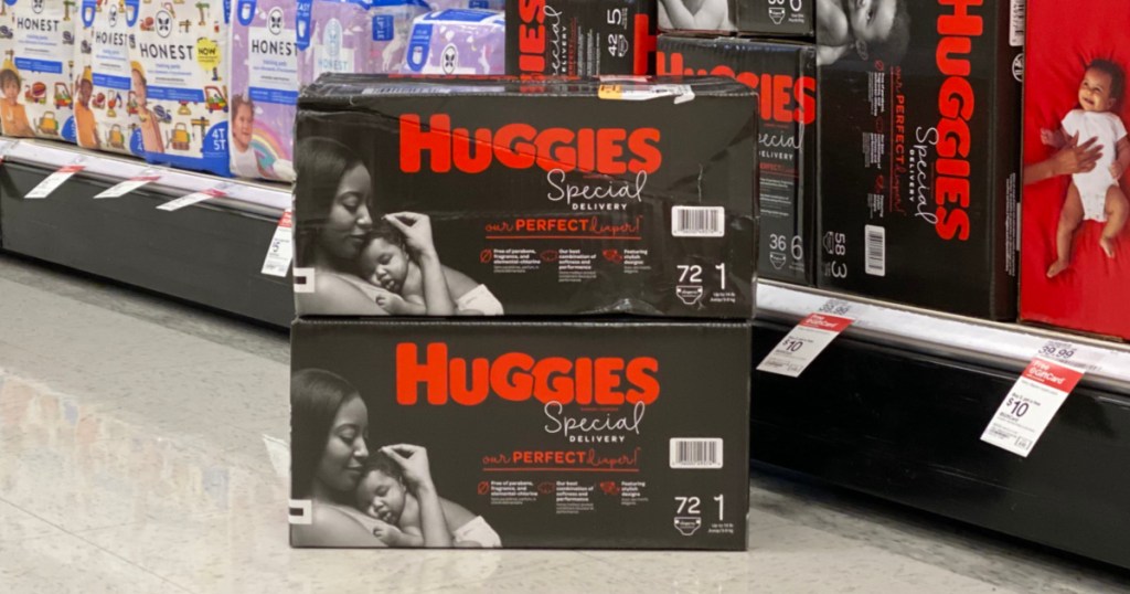 boxes of huggies special delivery