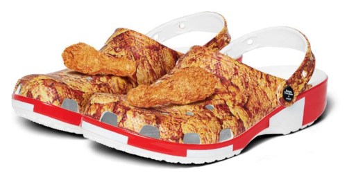 KFC-Inspired Crocs and Chicken-Scented Jibbitz Are Coming this Spring