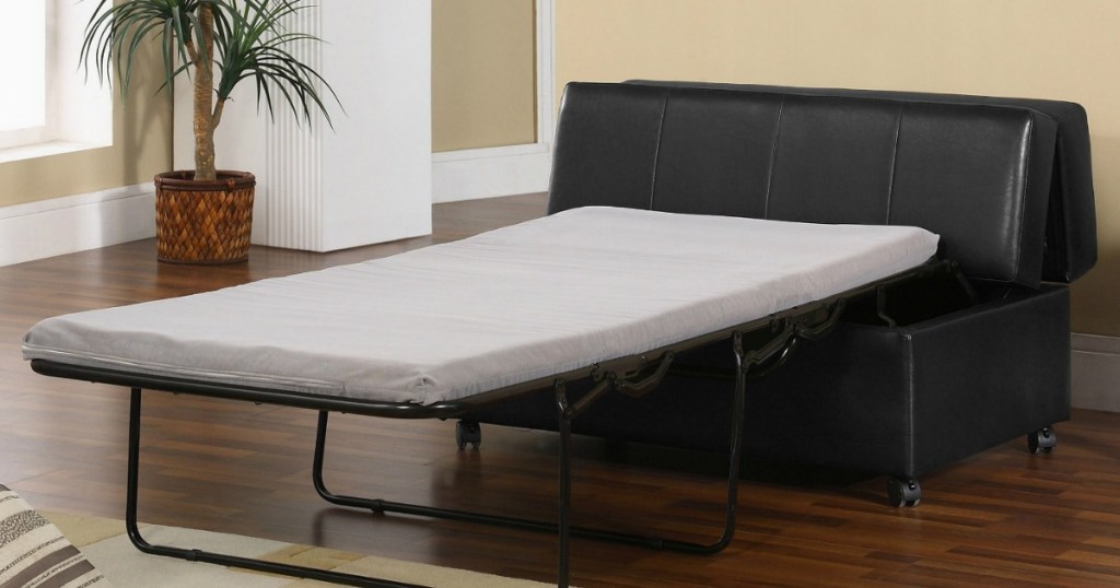 LSleeper Ottoman with Pull Out Bed