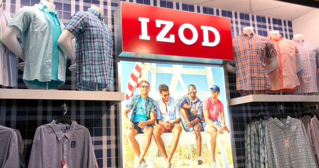 Men's IZOD clothing