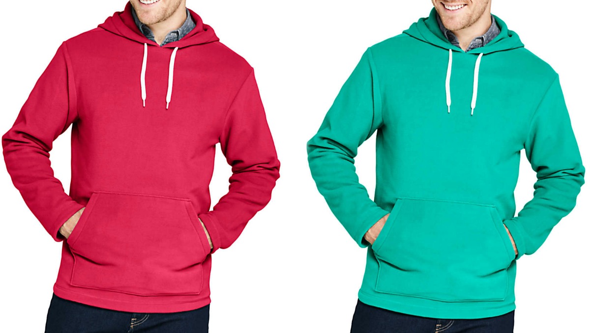 lands end zip up hoodie