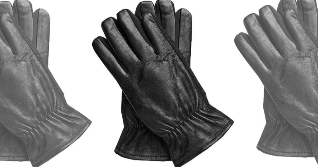 Men's Wearhouse Leather Gloves