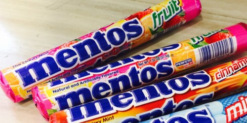 Mentos Fruit-Flavored Candy Rolls 6-Pack Just $2.62 Shipped on Amazon