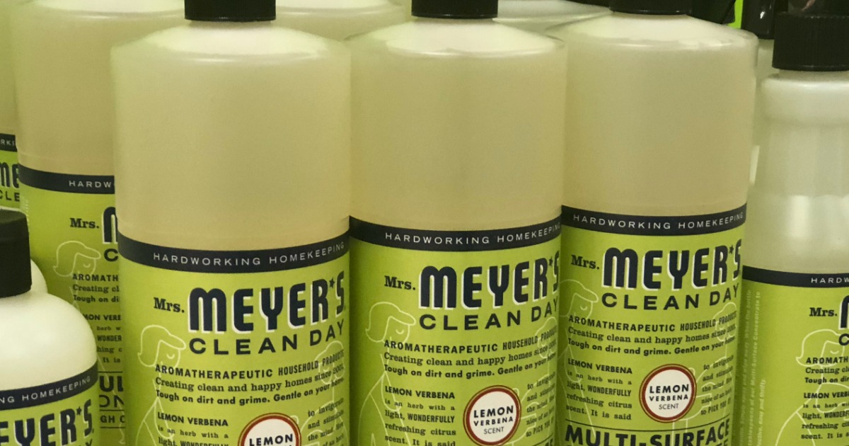 Mrs. Meyer’s MultiSurface Cleaner Concentrate 32oz Bottles Only 6 Shipped on Amazon
