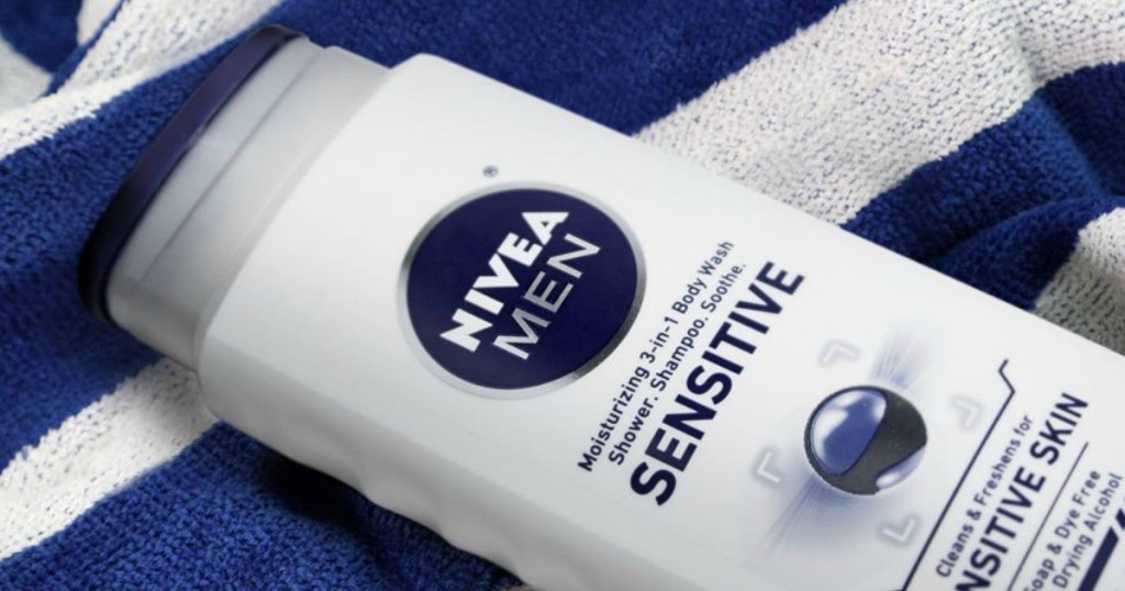 Nivea Mens Sensitive Skin body wash