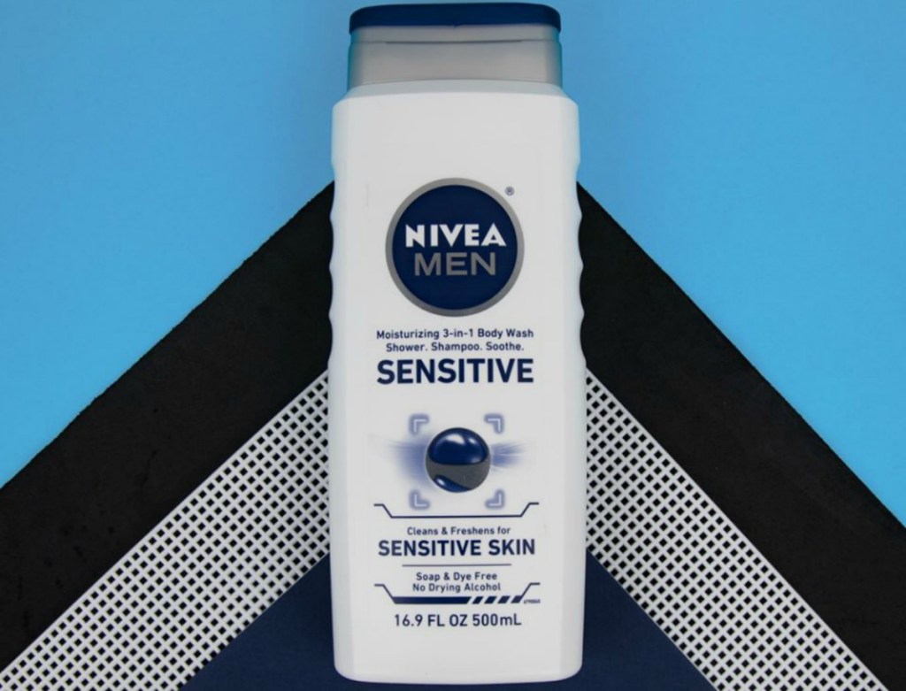 Nivea men sensitive skin body wash