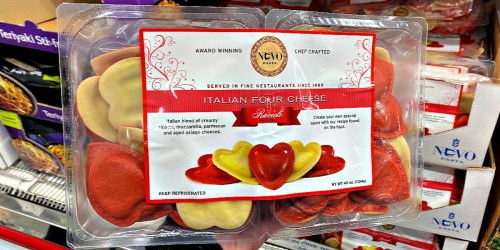 Heart-Shaped Ravioli Now at Costco | Cute Valentine’s Day Dinner Idea