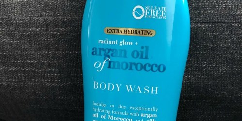 OGX Argan Oil Extra Hydrating Body Wash Just $4 on Amazon (Reg. $9)