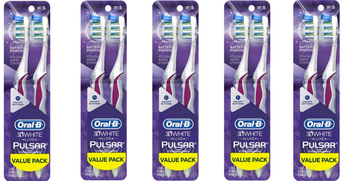 Oral B Advanced Toothbrush Twin Pack Only 5 Shipped On Amazon Hip2save