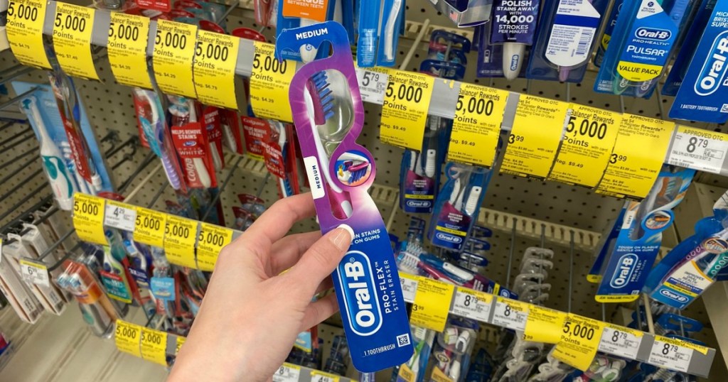 Oral B Toothbrush at Walgreens
