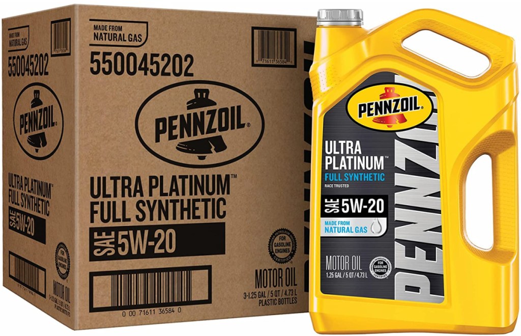 Pennzoil Ultra Platinum Full Synthetic 5W-20 Motor Oil