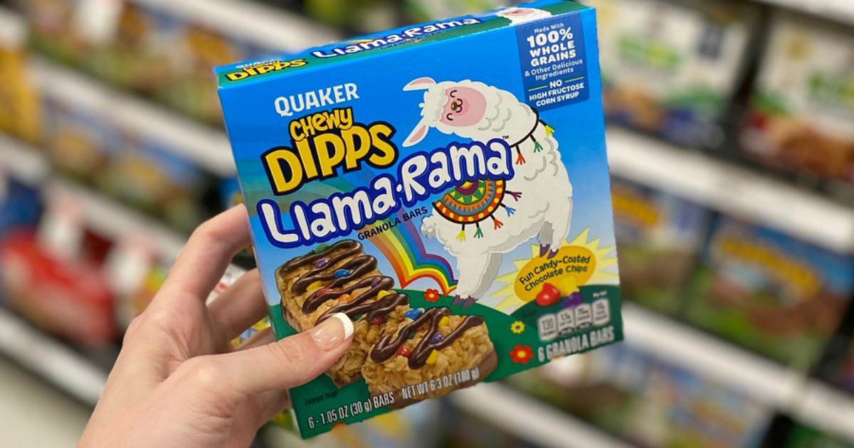 Quaker Llama-Rama Granola Bars