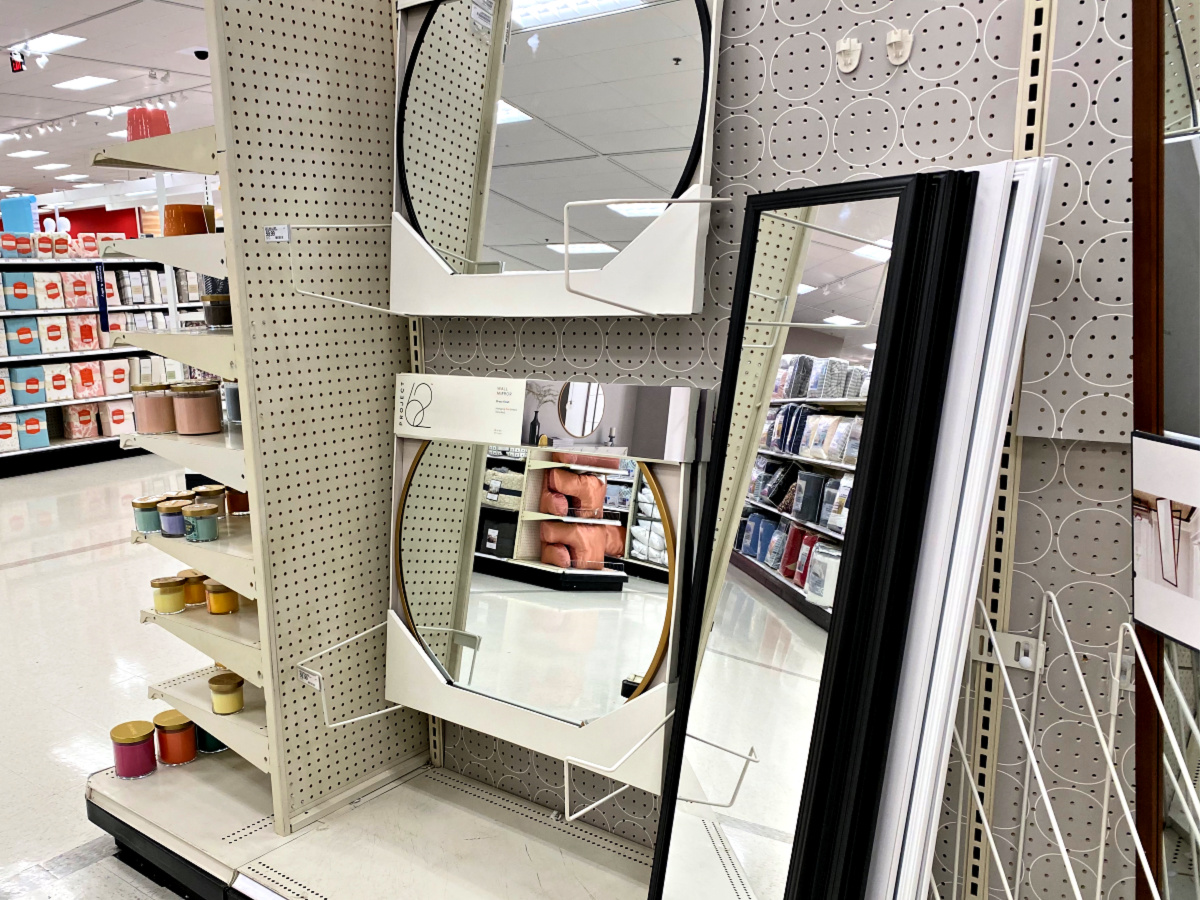 target wall mirrors