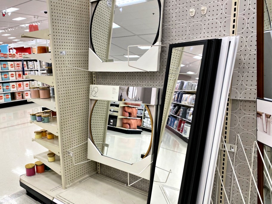 Round and Rectangle Mirror in Target