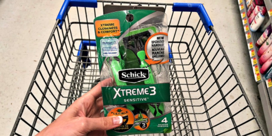 Schick or Skintimate Razor 4-Packs Just $3.50 Each After CVS Rewards ($18 Value)