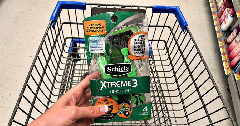Schick or Skintimate Razor 4-Packs Just $3.50 Each After CVS Rewards ($18 Value)
