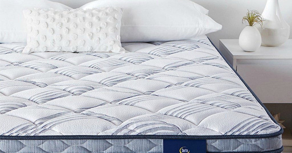 queen serta perfect traditional sleeper mattress