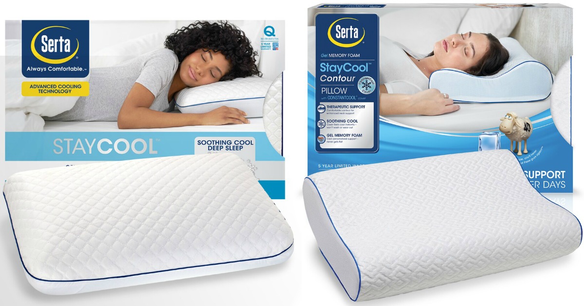 Up to 75 Off Serta Memory Foam Pillows + Free Shipping for Kohl's