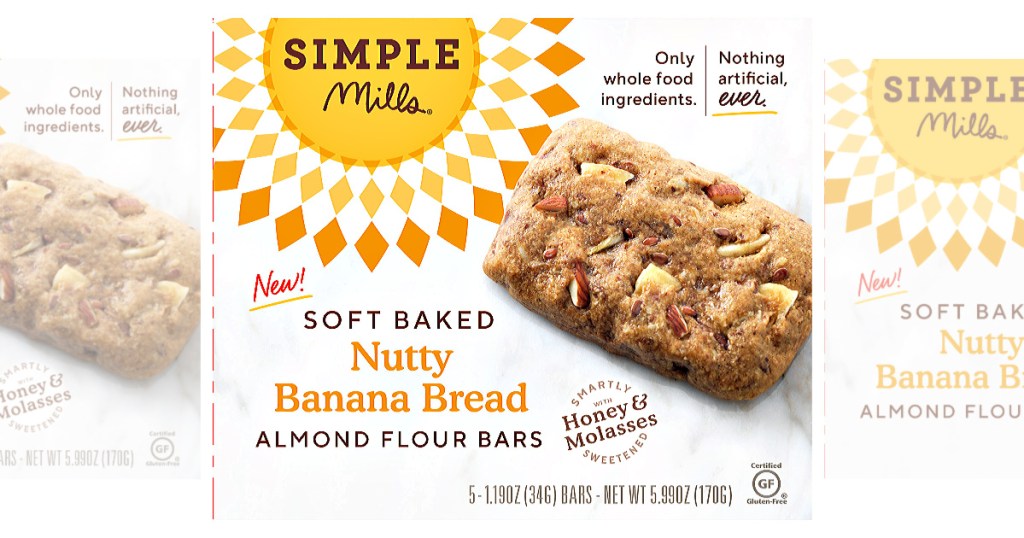NEW 1/1 Simple Mills Soft Baked Bars Printable Coupon