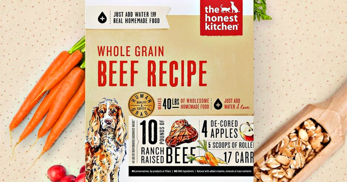 organic dehydrated dog food