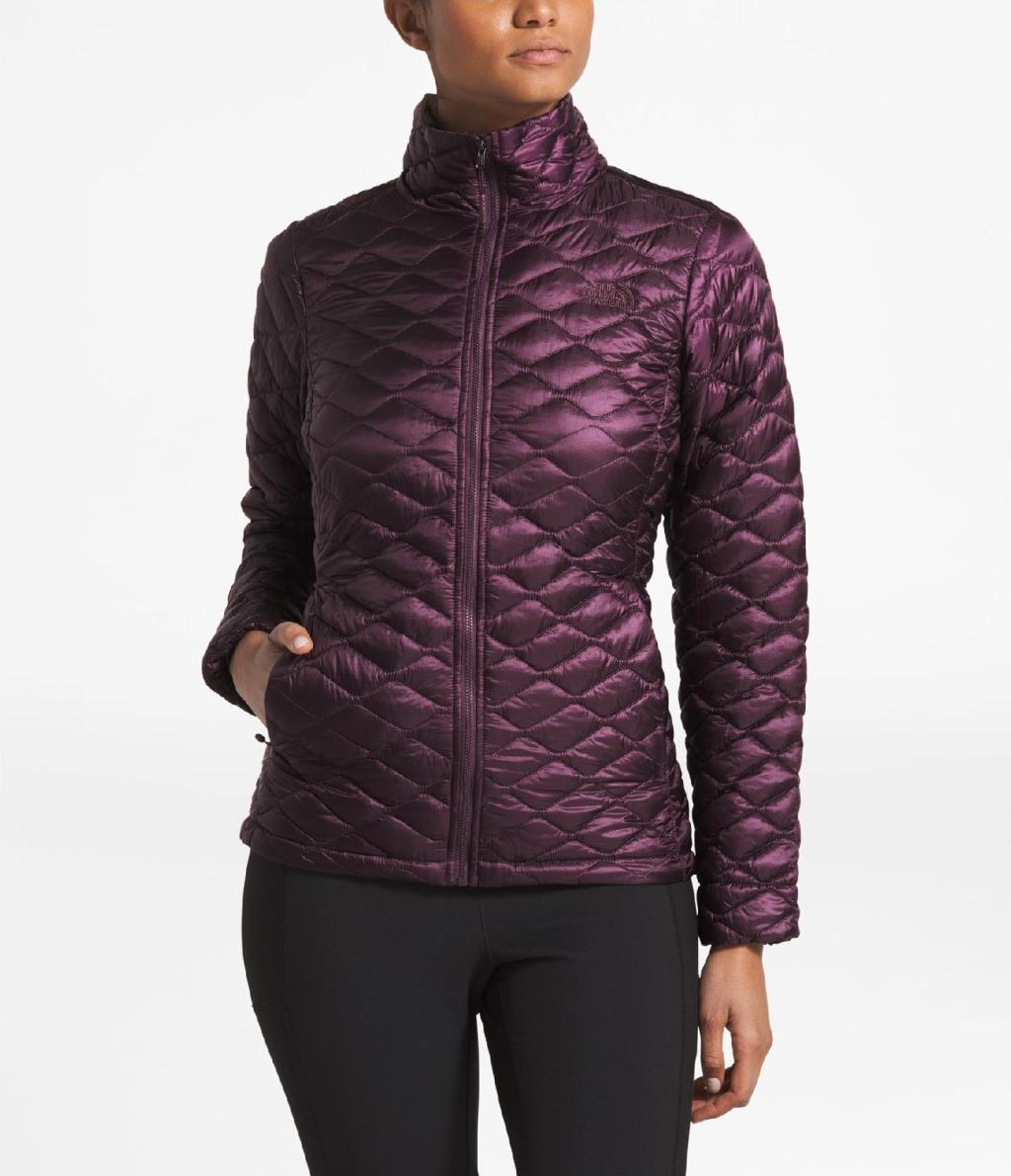 woman modeling The North Face Women's Thermoball Insulated Jacket
