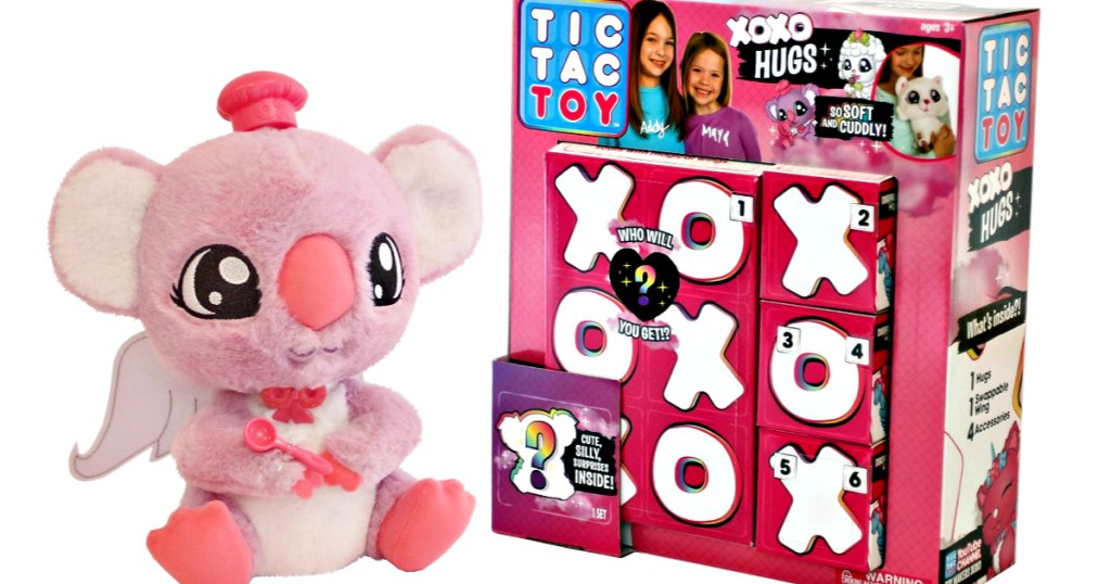 Tic Tac Toy XOXO Hugs Plush Surprise Box