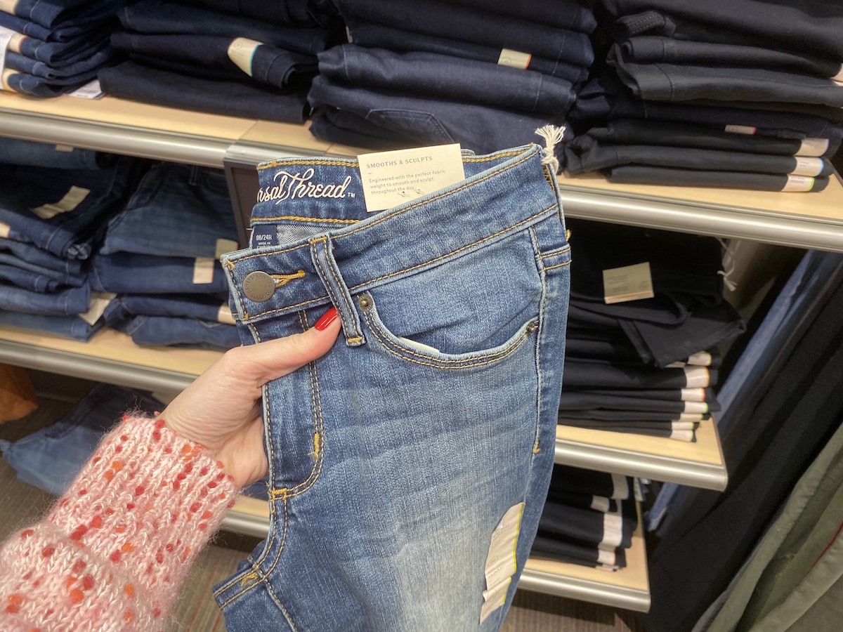 target ladies stretch jeans