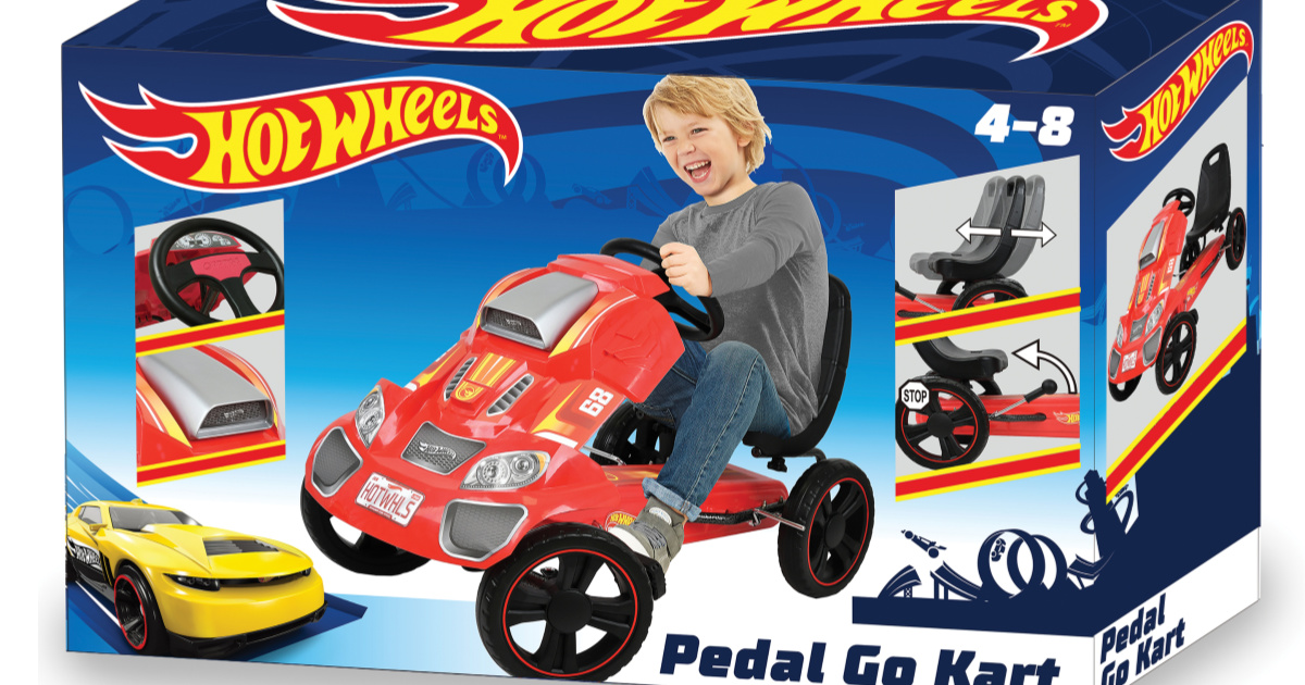 hot wheels xl pedal go kart costco