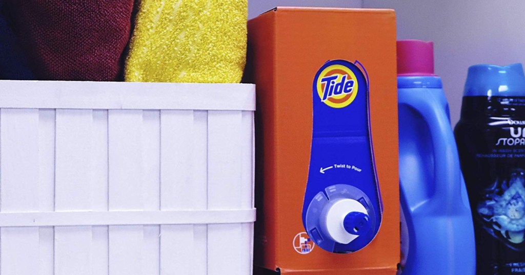 Tide Liquid Laundry Detergent HUGE 105oz EcoBox as Low as 12 Shipped