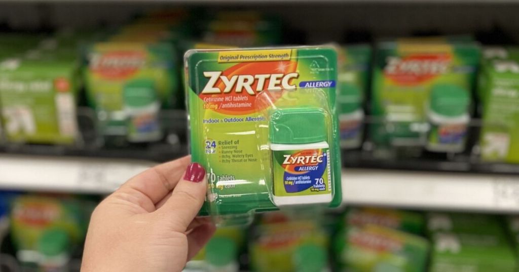 High Value 10/1 Zyrtec Allergy Relief Product Coupon
