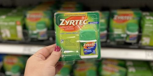 High Value $10/1 Zyrtec Allergy Relief Product Coupon