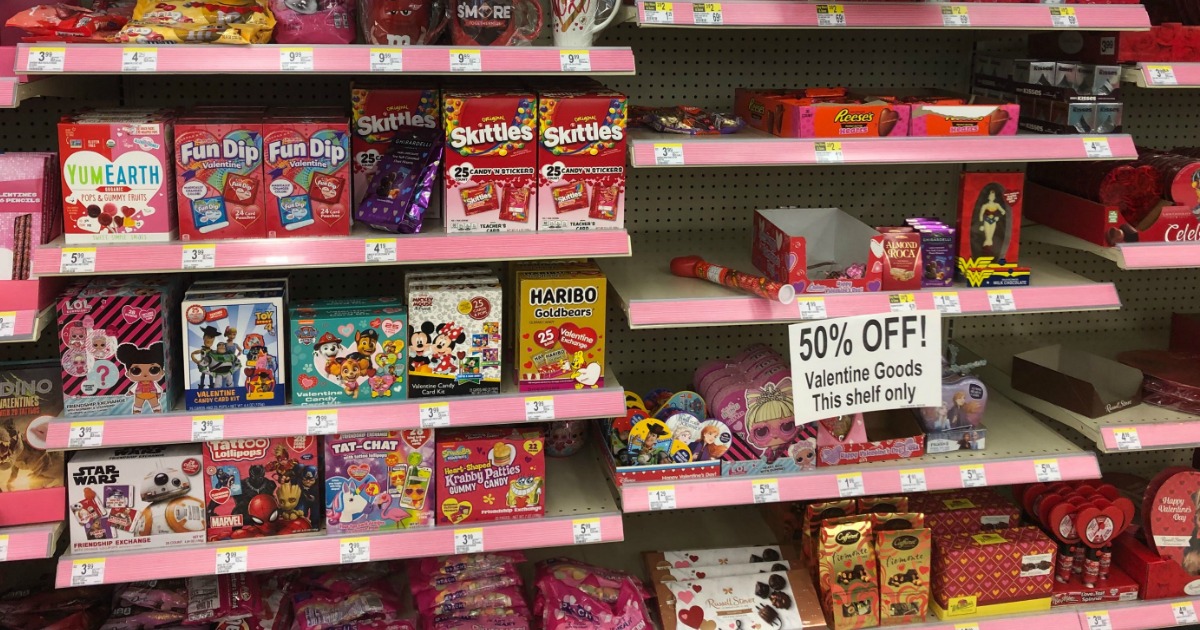 Up to 50% Off Valentine&#039;s Candy, Toys &amp; More at Walgreens • Hip2Save