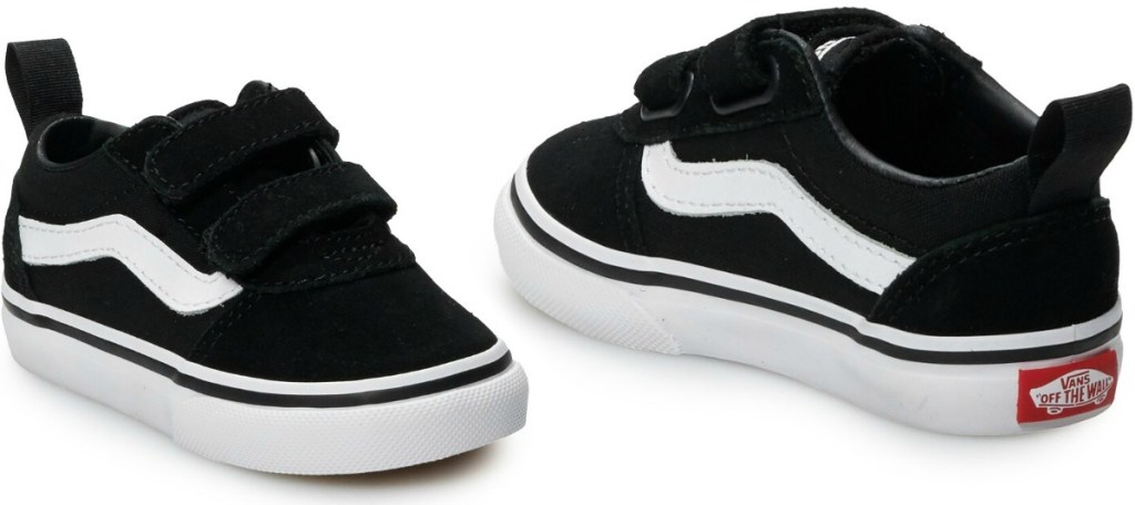 Toddlers skater shoes - front and back view