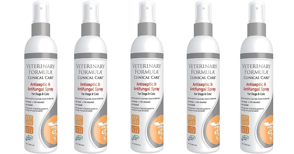 Veterinary Clinical Care Antiseptic and Antifungal Sprays