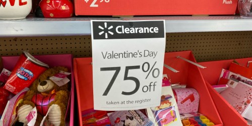 75% Off Valentine’s Day Clearance at Walmart