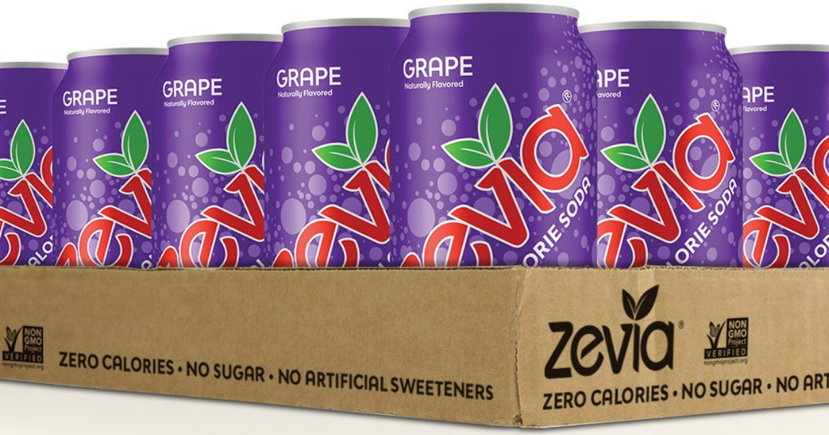 Zevia Zero Calorie Soda 24-Pack as Low as $15 Shipped on Amazon