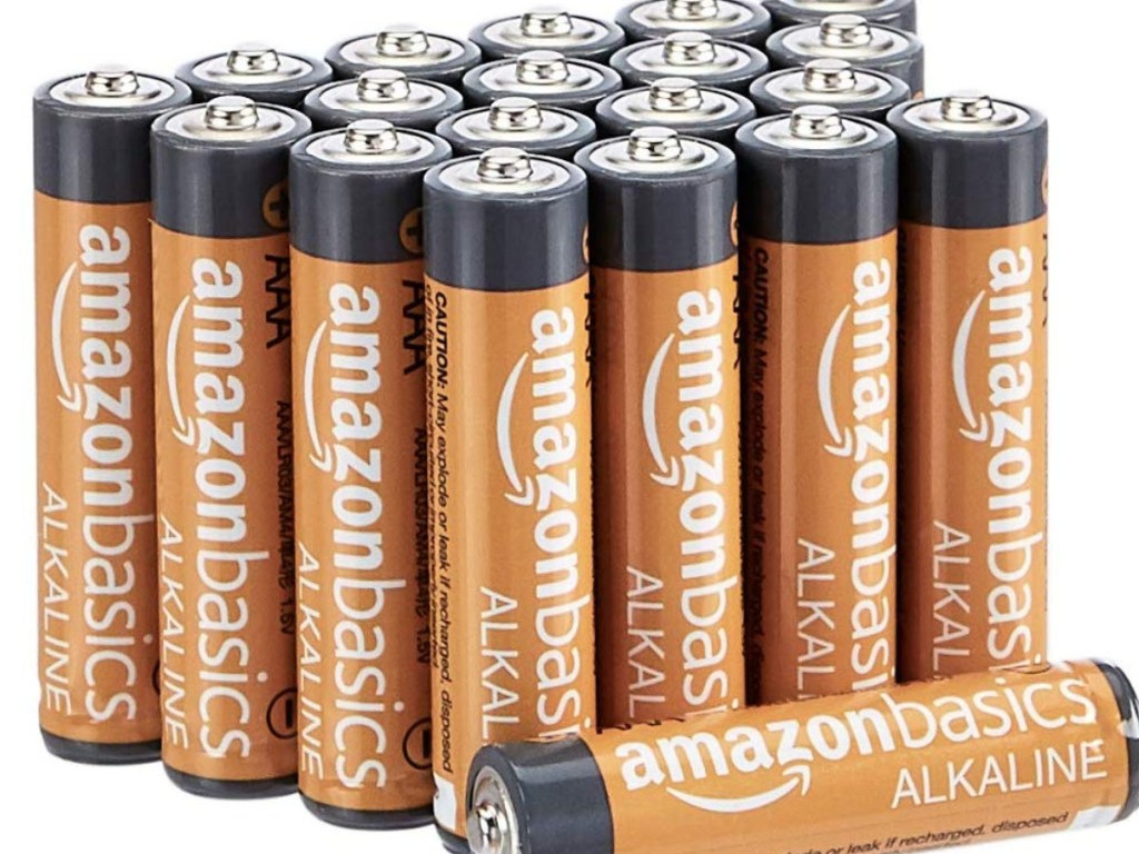 amazon basics batteries product display