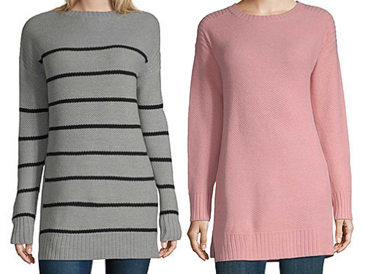 Jcpenney hotsell tunic sweater