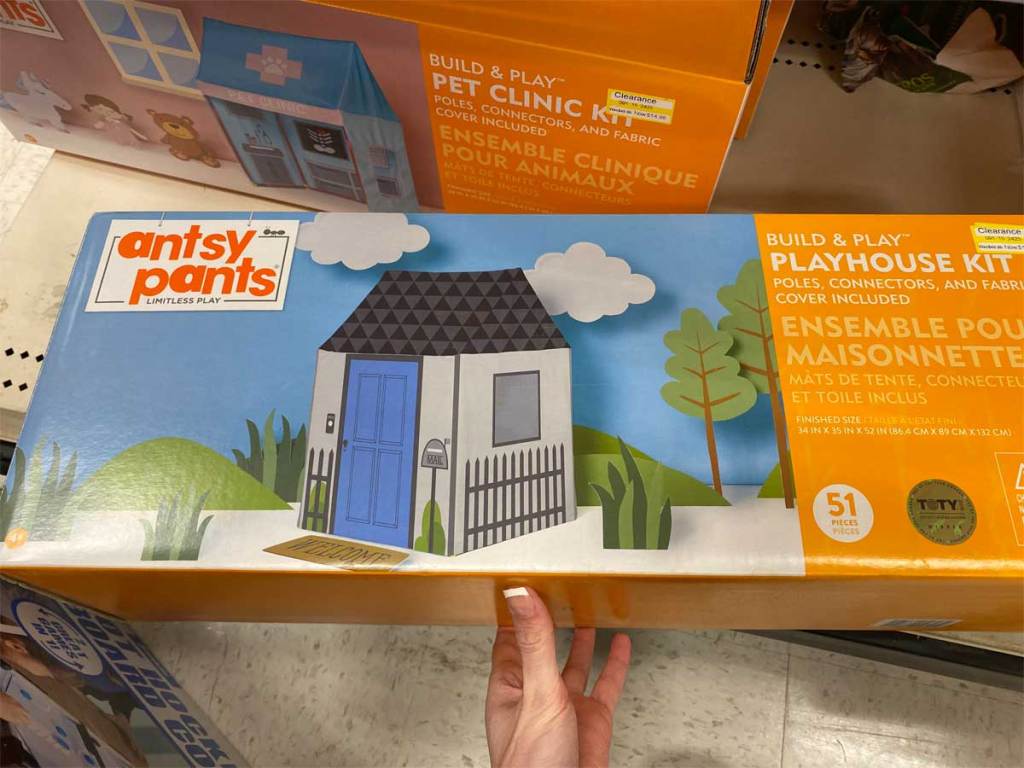 Antsy Pants Clubhouse Build and Play Kit