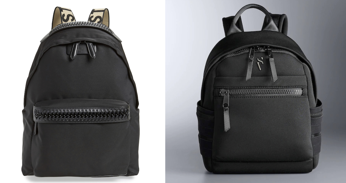 kohls vera wang backpack