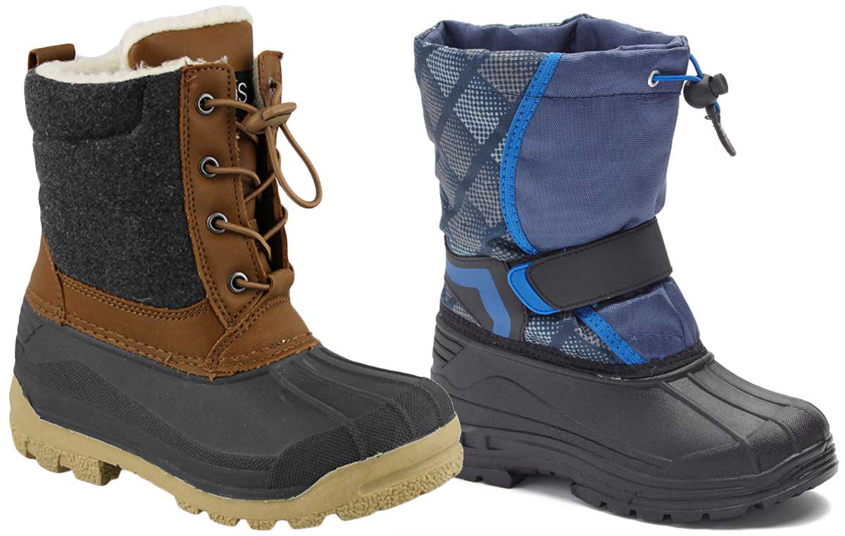 Winter Snow Boots Just $9.99 at Zulily 