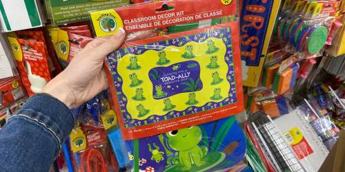 Classroom Decor & Supplies ONLY $1 at Dollar Tree