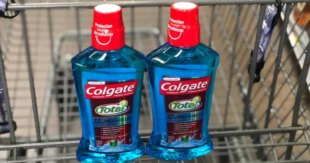 2 colgate mouth wash in cart